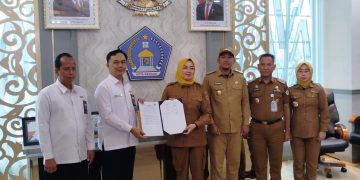 Komitmen Pemkot dengan penandatanganan Rencana Aksi Kolaborasi Peningkatan Efektivitas Pengendalian Korupsi Tahun 2025