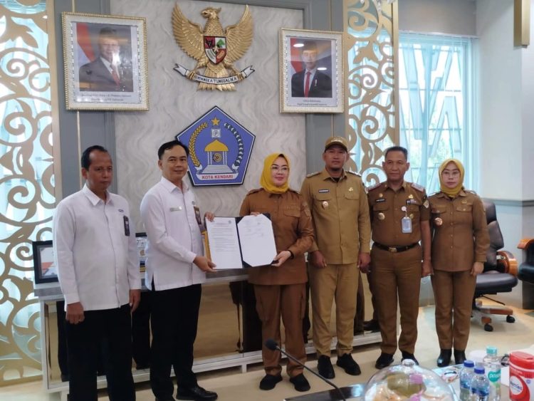 Komitmen Pemkot dengan penandatanganan Rencana Aksi Kolaborasi Peningkatan Efektivitas Pengendalian Korupsi Tahun 2025