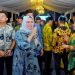 Wali Kota Kendari, Siska Karina Imran saat menghadiri Malam Ta'aruf di Rujab Gubernur Sultra
