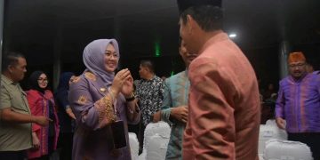 Wali Kota Kendari, Siska Karina Imran menghadiri pembukaan STQH Nasional
