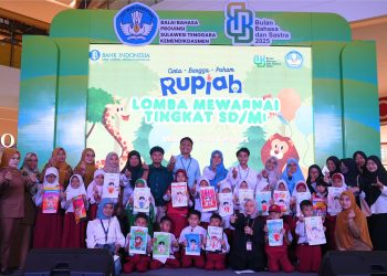 Peluncuran Buku Cerita Anak “Cinta Bangga Paham (CBP) Rupiah” oleh KPw BI Sultra bersama Balai Bahasa Provinsi Sultra