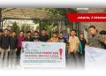 Mahasiswa saat aksi di Kejagung RI