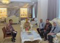 Kepala Manajer BNI Kendari, Andi Muh. Yusuf saat audiensi dengan Wali Kota Kendari, Siska Karina Imran