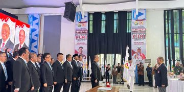 Pengukuhan pengurus KONI Sultra masa bakti 2025-2029
