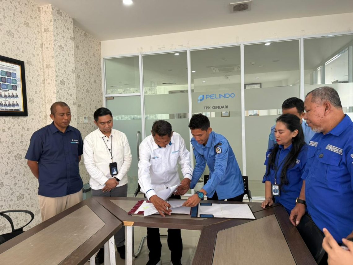 MoU PDAM Tirta Anoa bersama Pelindo terkait pelayanan air bersih
