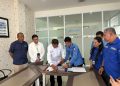 MoU PDAM Tirta Anoa bersama Pelindo terkait pelayanan air bersih