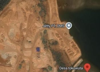 Lokasi aktivitas PT DMS di Konut