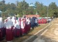 Siswa Siswi saat mengikuti sosialisasi BNNP Sultra