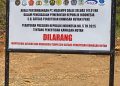 Lahan PT Masempo Dalle Disegel Satgas PKH, LINK Sultra Minta Kejati Periksa Dirut 11 Plang yang dipasang Satgas PKH di lahan PT Masempo Dalle