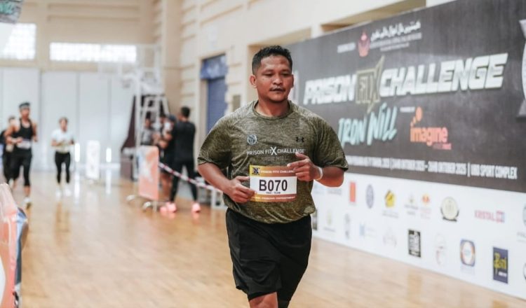 Muhammad Suhendra Harumkan Indonesia di Prison FitX Challenge Iron Will Brunei