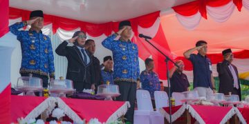 Peringati Sumpah Pemuda, Bupati Konsel Tekankan Ini 1 Bupati Konsel, Irham Kalenggo memimpin upacara peringatan Sumpah Pemuda