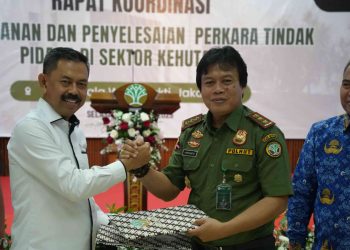 Satgas P4SK Dibentuk, Perusahaan Perusak Kawasan Hutan Bakal Ditindak 20 Ditjen Gakkum Kehutanan, bersama Jampidum menandatangani Perjanjian Kerja Sama (PKS) tentang Penanganan dan Penyelesaian Perkara Tindak Pidana di Sektor Kehutanan