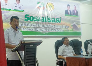 Wabup Konut Buka Sosialisasi Deteksi Dini dan Pengendalian Hama Tanaman Pangan