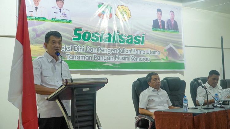 Wabup Konut membuka kegiatan sosialisasi
