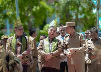 Dirjen Dukcapil Kementerian Dalam Negeri, Dr. Teguh Setyabudi, M.Pd mengunjungi Kabupaten Konsel