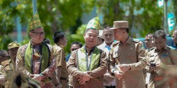 Dirjen Dukcapil Kementerian Dalam Negeri, Dr. Teguh Setyabudi, M.Pd mengunjungi Kabupaten Konsel
