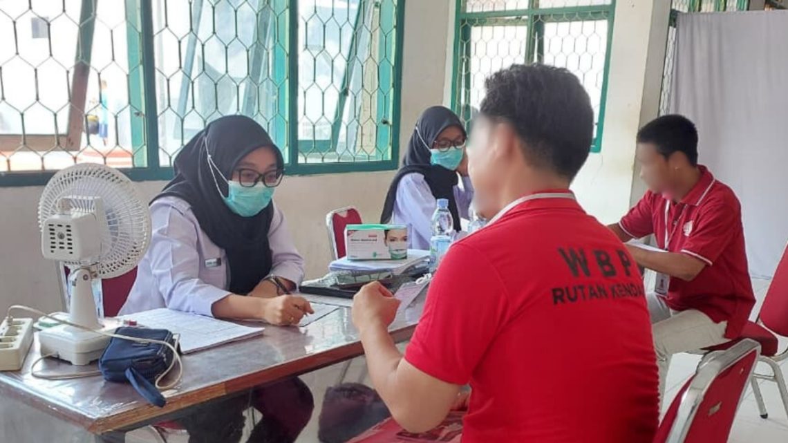 WBP Rutan Kendari mengikuti program rehabilitasi