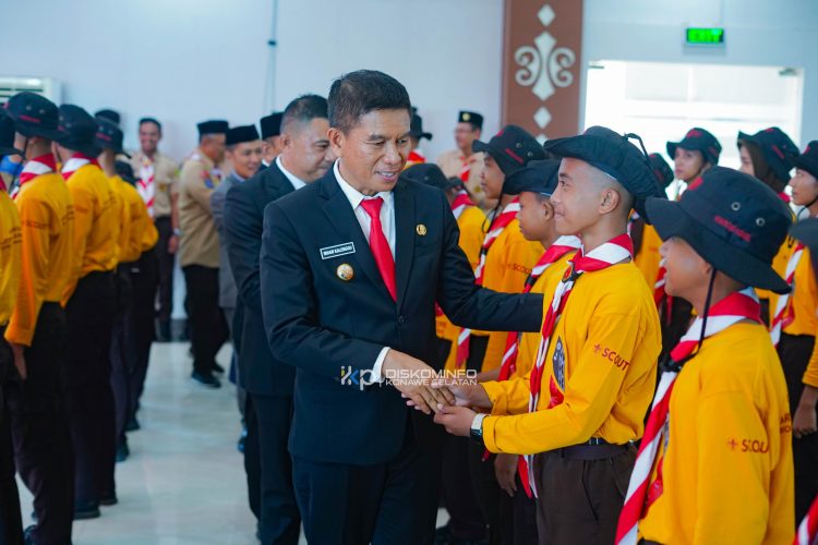 Bupati Lepas Kontingen Pramuka Konsel ke Jamda X Sultra 2025 10 Bupati Lepas Kontingen Pramuka Konsel ke Jamda X Sultra 2025