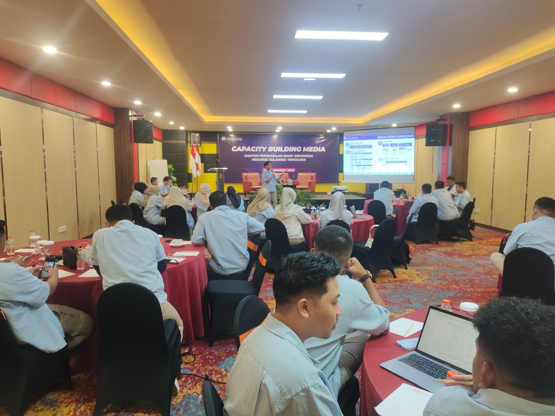 KPw BI Sultra Perkuat Sinergi Bersama Media Lewat Kegiatan Capacity Building 10 Kegiatan Capacity Building yang diselenggarakan oleh KPw BI Sultra di Malang