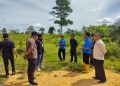 BPN bersama Kepolisian melakukan pengecekan lahan sengketa di Desa Morini Mulya, Kecamatan Landono, Konsel