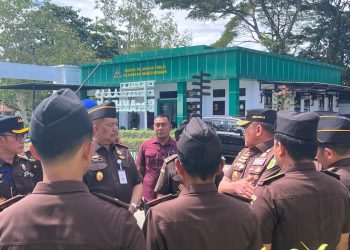 Kajagung RI, ST Burhanuddin saat Kunker di Kejari Konawe