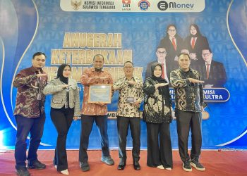 Konsel Raih Anugerah Keterbukaan Informasi Publik 2025, Kategori Informatif