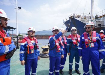 PT Pertamina Patra Niaga Regional Sulawesi melaksanakan management walkthrough di sejumlah fasilitas operasional di Sulut