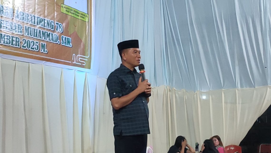 Dorong Kesejahteraan Petani, Pemda Konsel Resmikan Gedung Penggilingan Beras di Konda 10 Bupati Konsel, Irham Kalenggo meresmikan gedung penggilingan beras