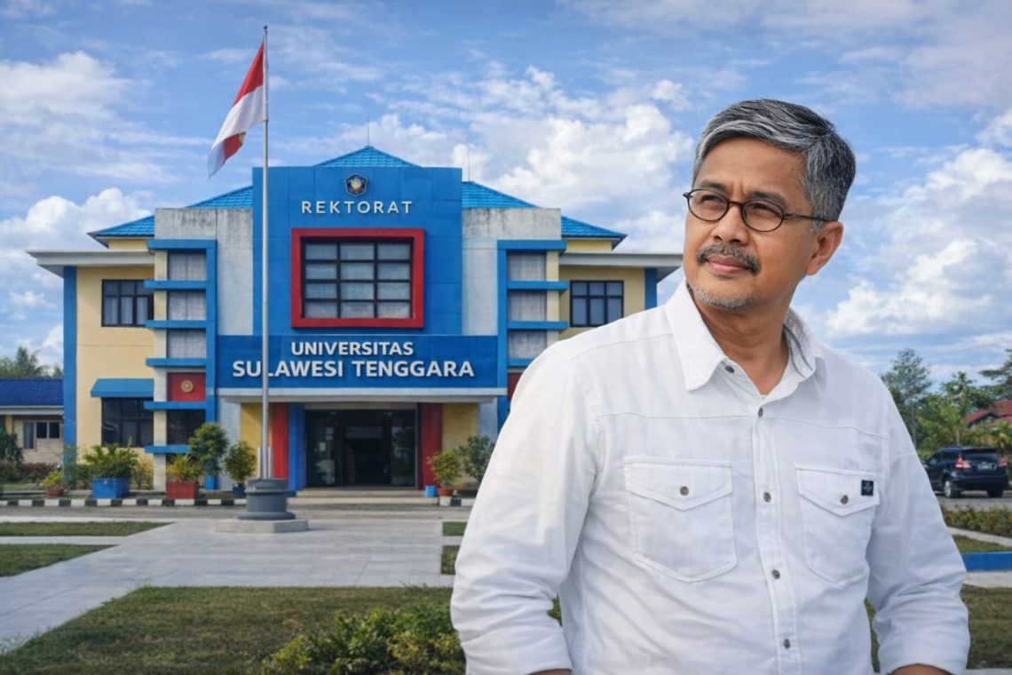 Ketua Dewan Pembina Yayasan Universitas Sulawesi Tenggara (Unsultra), H. Nur Alam