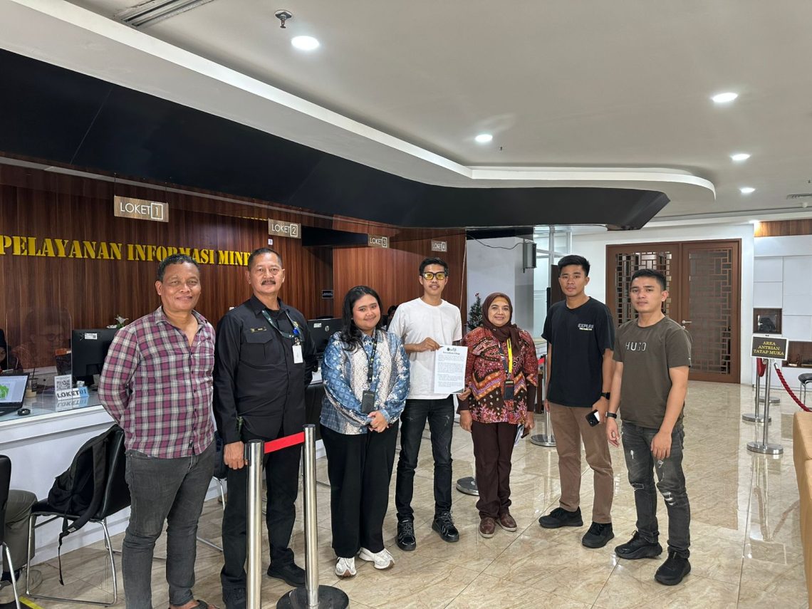 IPMKU saat menyambangi Kementerian ESDM RI meminta agar tidak menerbitkan RKAB PT KES