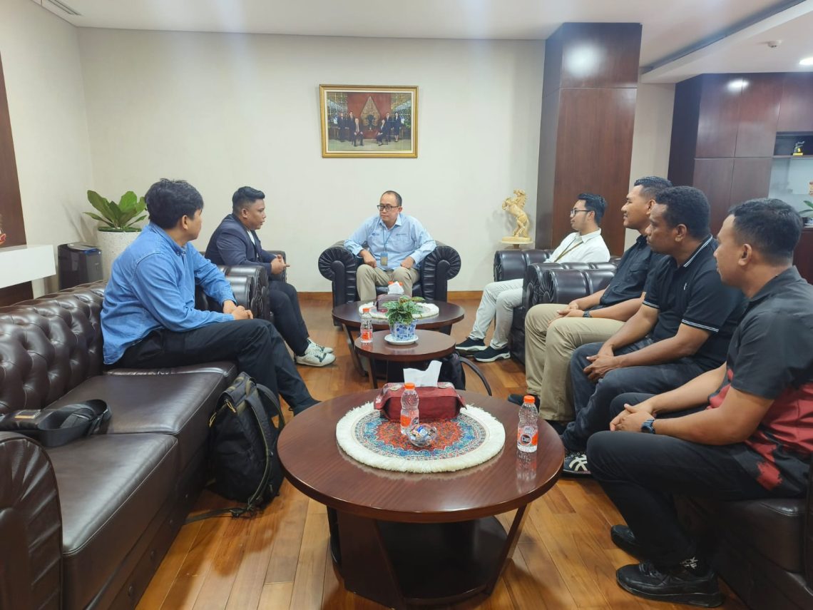 Momen JMSI Sultra bersama Kepala KPw BI Sultra