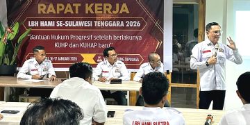 Hadapi KUHP dan KUHAP Baru, LBH HAMI Sultra Matangkan Program Strategis