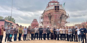 Pemkab Konsel saat kunker strategis di PT Lestari Osean Indonesia, Batam, Kepulauan Riau