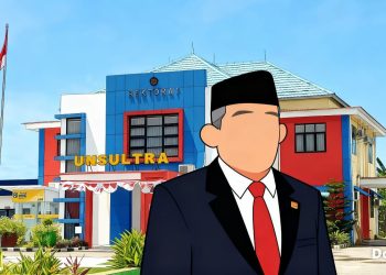 Rektorat Unsultra dan ilustrasi rektor