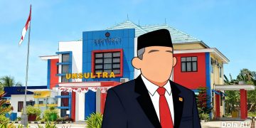 Rektorat Unsultra dan ilustrasi rektor