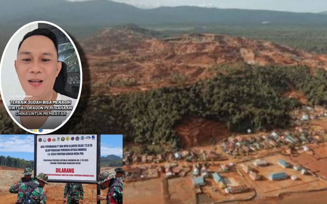 Andre Darmawan saat menanggapi persoalan denda PT TMS sebesar 2000 miliar