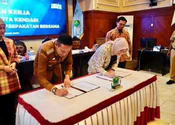 Penandatanganan MoU antara Wali Kota Kendari dan Wali Kota Malang