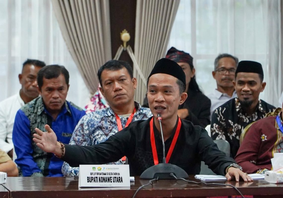 Bupati Konut, Ikbar menghadiri RUPS PT BPR Bahteramas