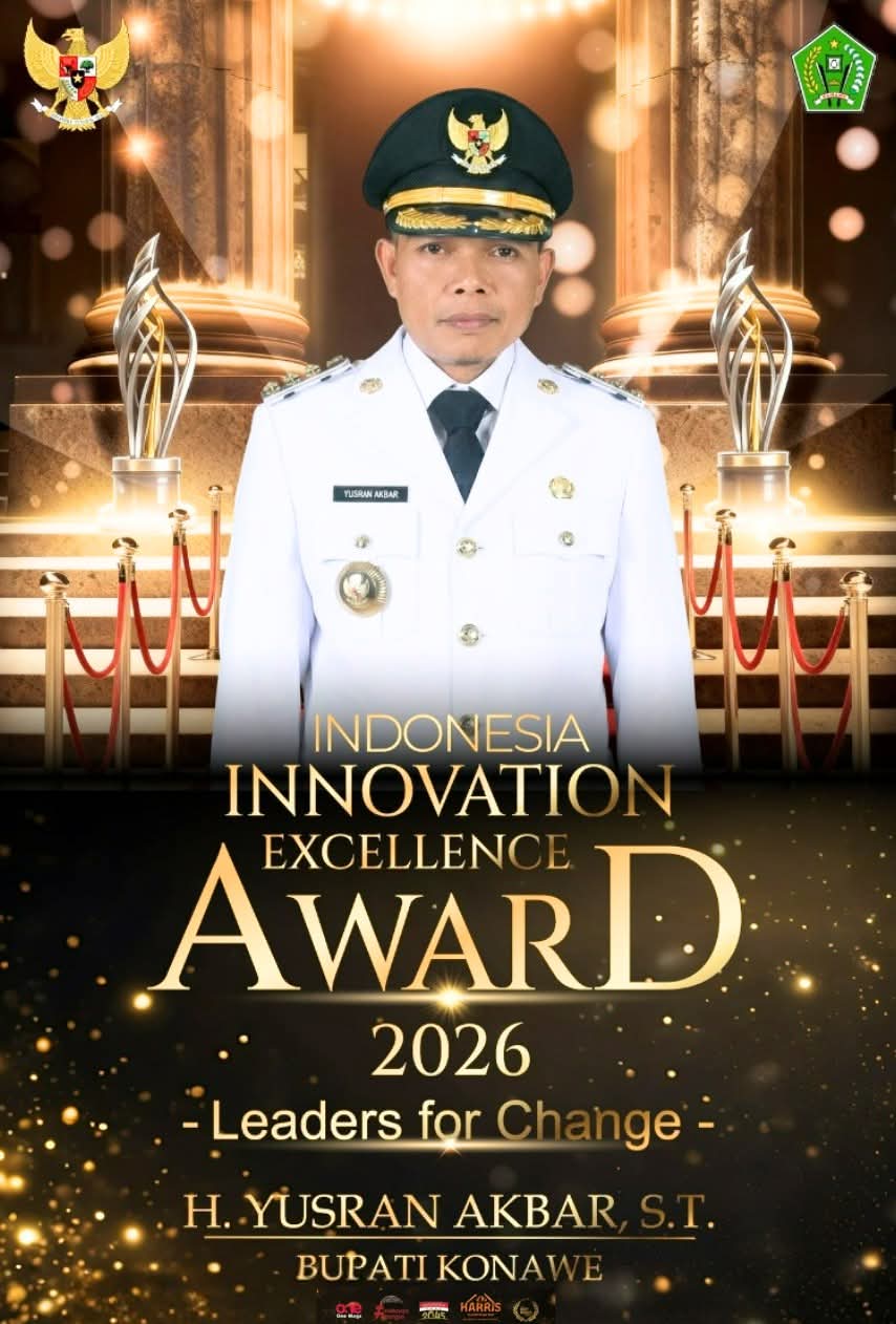 Yusran Akbar Dianugerahi Penghargaan Indonesia Innovation Excellence Award 2026