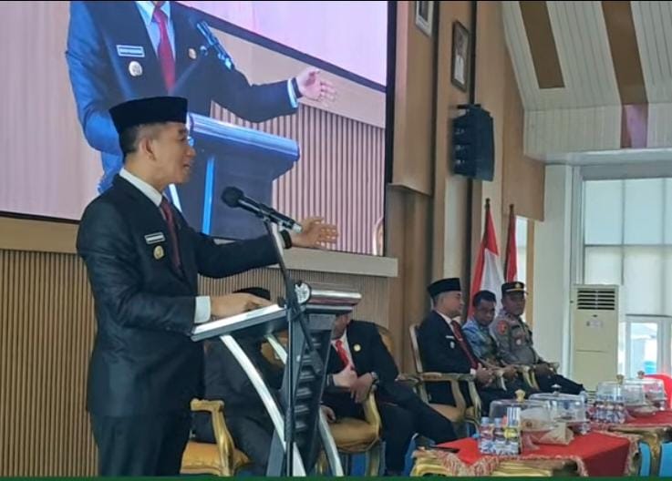 Ketua DPRD Konsel Hadiri Pelantikan Pejabat Pimpinan Tinggi Pratama