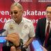Ketua Presidium DPP KAI, Dr. Heru S. Notonegoro, didampingi Ketua Dewan Pimpinan Wilayah (DPW) KAI Sultra, Andri Darmawan.