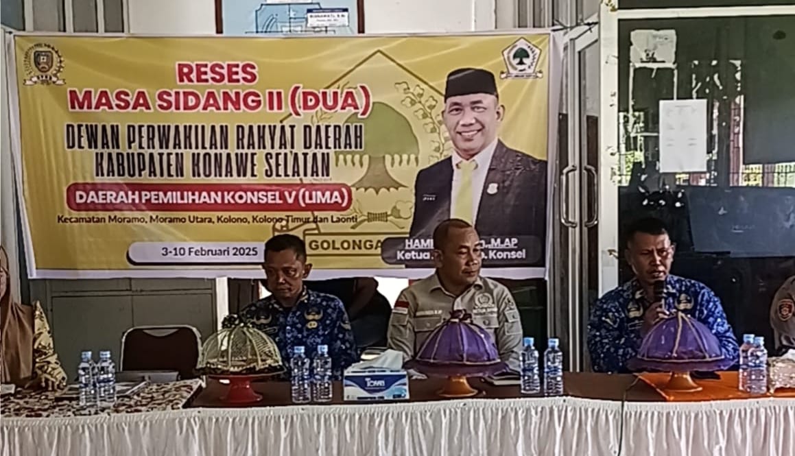 Ketua DPRD Konsel Gelar Reses di Lalowaru, Warga Sampaikan Beragam Usulan Prioritas