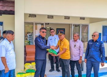 Bupati Konsel melepas pengiriman 1.000 ton beras ke Sulut