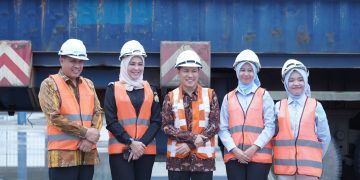 Pelepasan ekspor perdana produk hilirisasi berupa arang tempurung kelapa ke Tiongkok