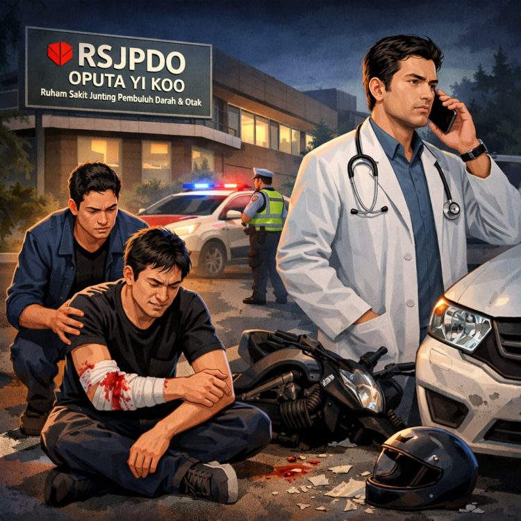 Laka Lantas di Depan RSJPDO, Oknum Dokter Dituding Tak Tunjukkan Empati Terhadap Korban 10 Ilustrasi