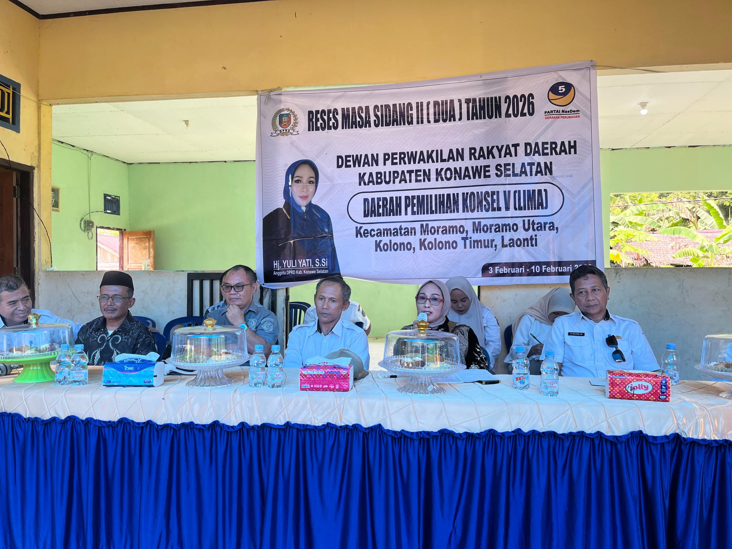 Anggota DPRD Konsel Hj. Yuliyati Serap Aspirasi Warga Desa Bakutaru Saat Reses