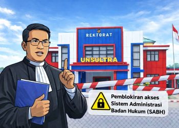 Pemblokiran SABH Unsultra Sesuai Aturan, AHU Tetap Sah 20 Rektorat Unsultra