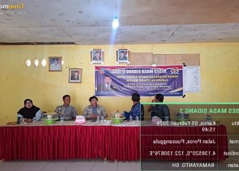 Anggota DPRD Konsel, Ramayanto melaksanakan reses di Desa Puusanggula