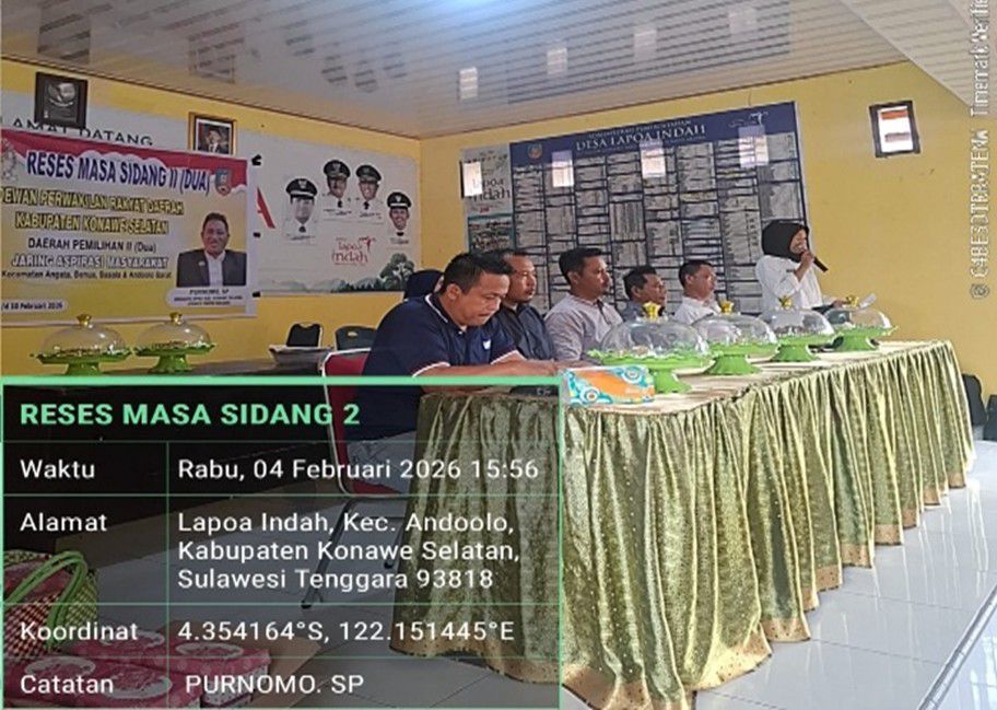 Reses DPRD Konsel di Lapoa Indah, Warga Dorong Pemerataan Pembangunan