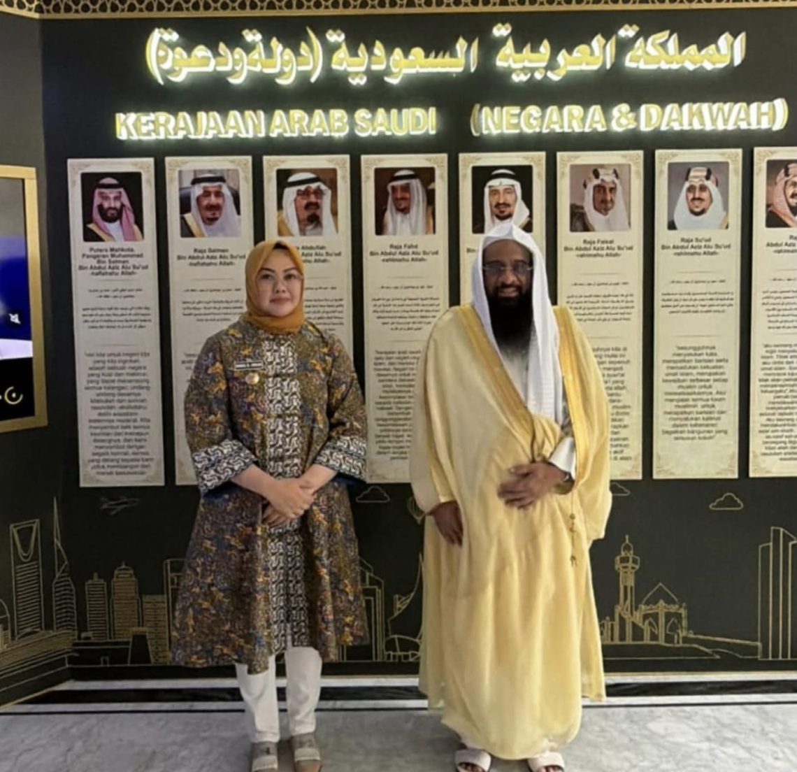Wali Kota Kendari, Siska Karina Imran saat bertemu Kedutaan Arab Saudi